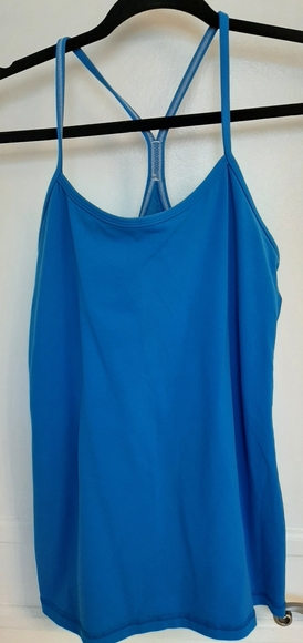 Lululemon blue tank Sz 10